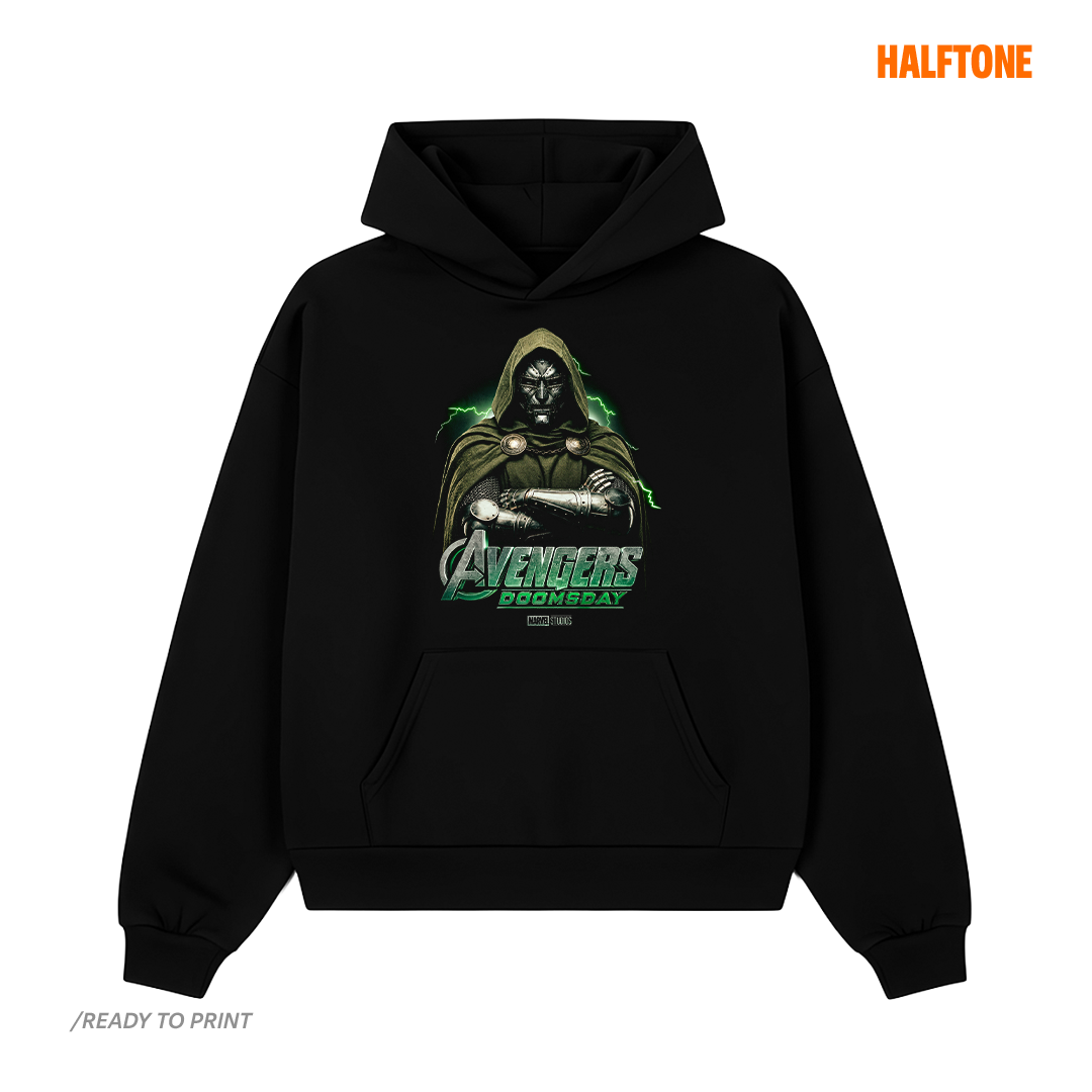Digital File - Villan Green tshirt design