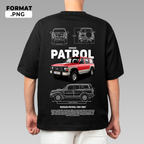 Car design for t-shirt, graphic, vector for print