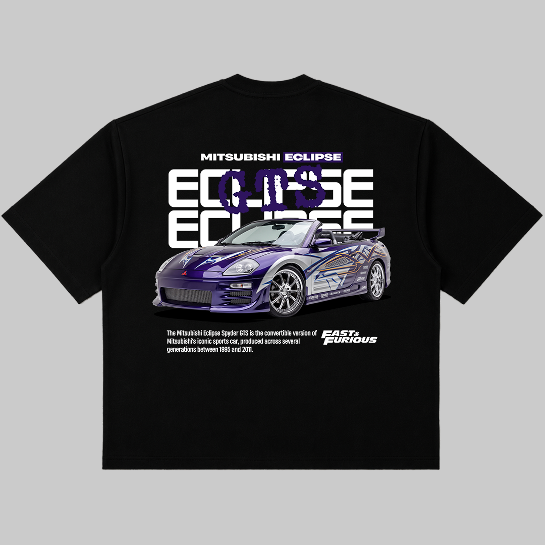Digital File - Mitsubishi eclipse spyder GTS t-shirt design