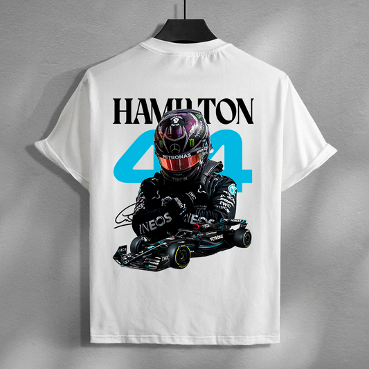 F1 design for printing on t-shirts - HAMILTON