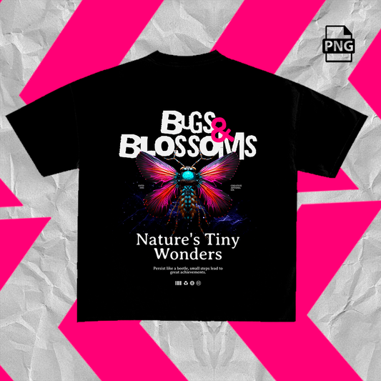 Bugs &amp; Blossoms / PNG Design