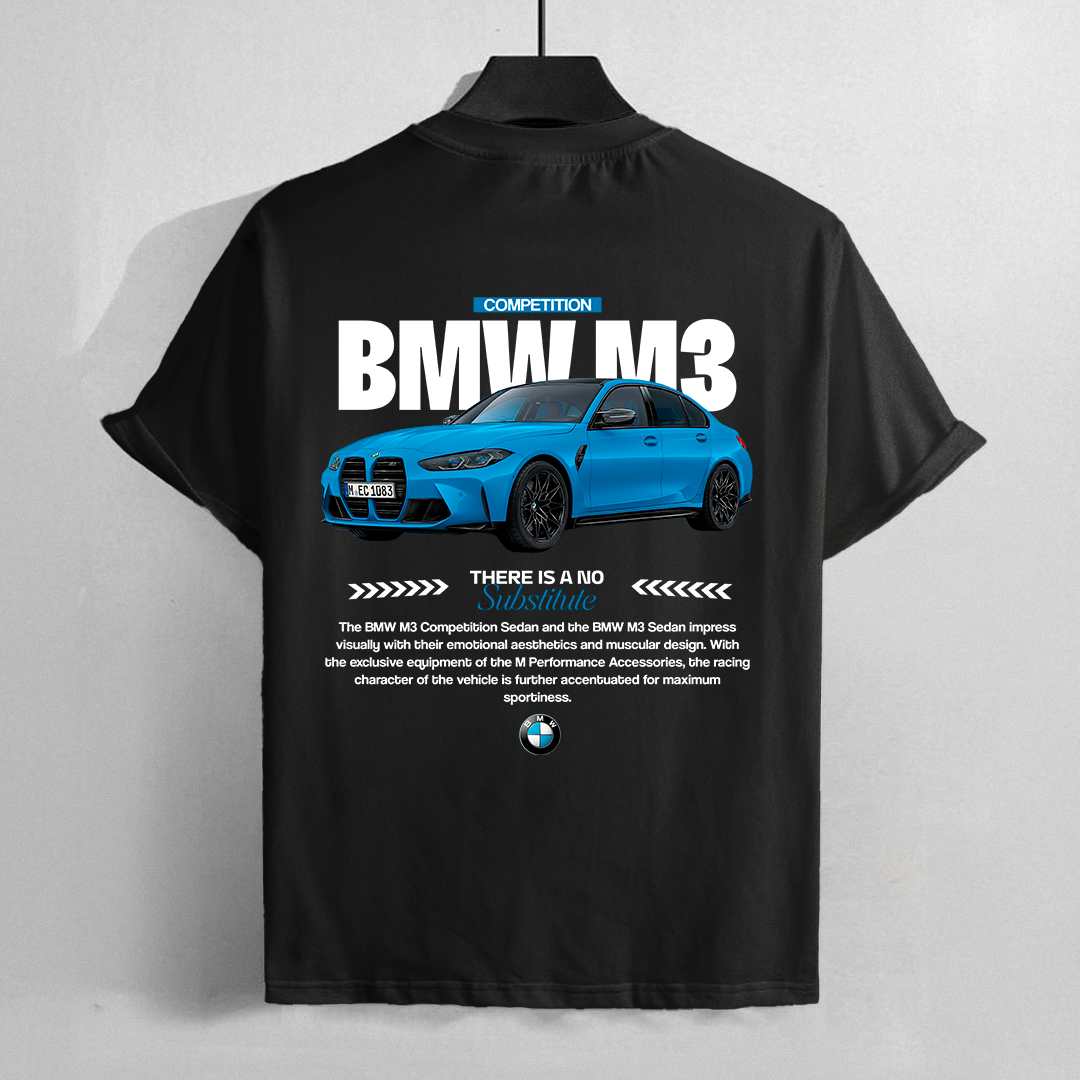 car t-shirt desing - bmw m3 competition