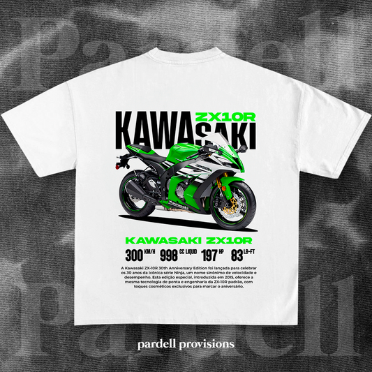 Kawasaki ZX10R 30th Anniversary - t-shirt design