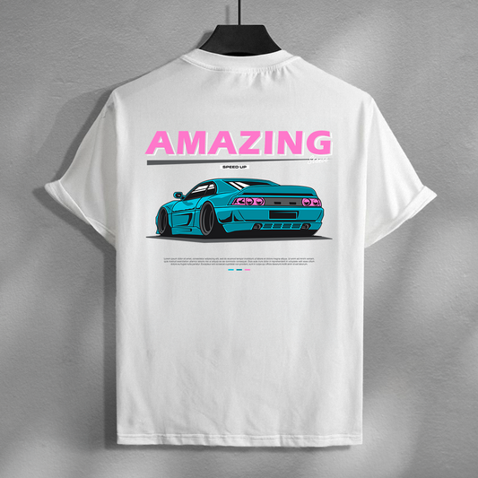 Amazing Speedup - car t-shirt design FREE