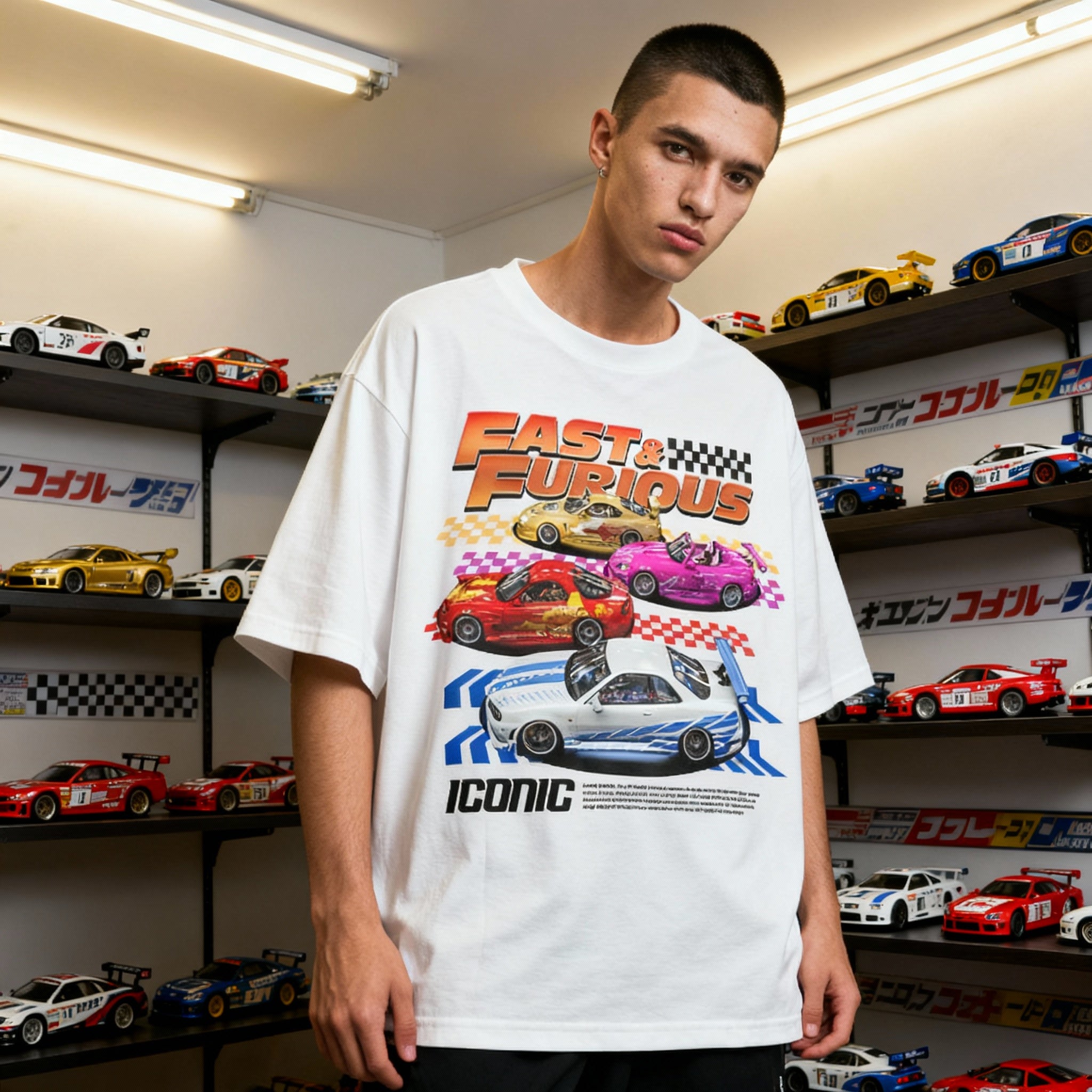 Template car design F&F t-shirt design Fast & Furious template