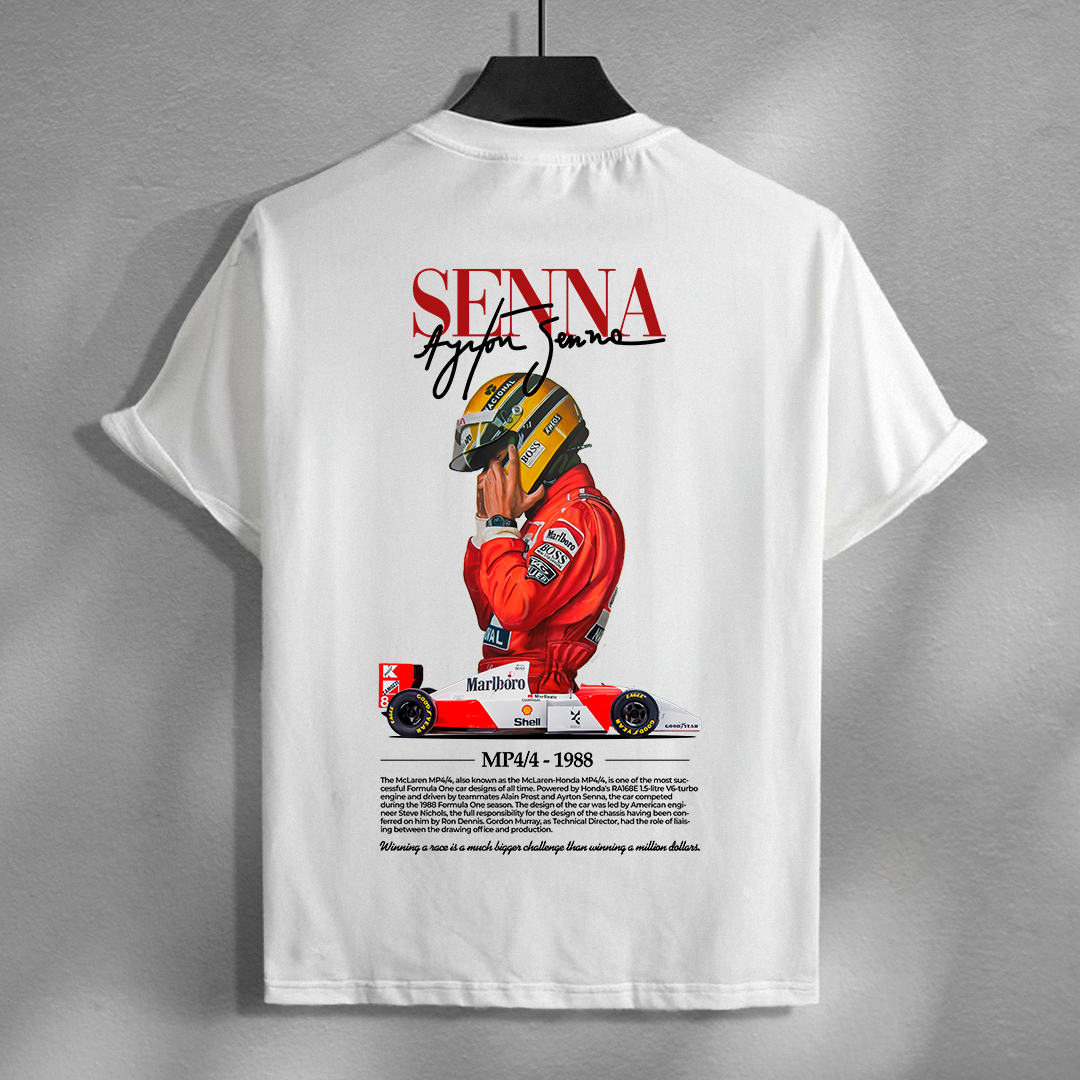 Graphic for print of Ayrton Senna #1 - t-shirt design