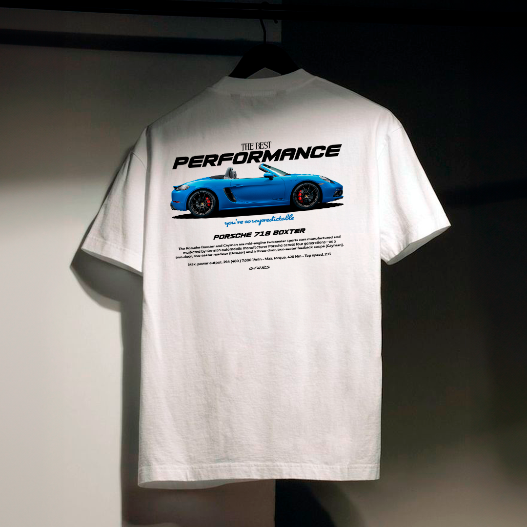 Porsche 718 Boxter GTs 4.0 Template - The Best Performance