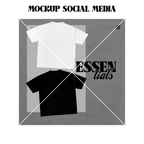 5 Post Social Media - T-shirt Mockups
