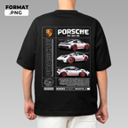 Car design for t-shirt, graphic, vector for print