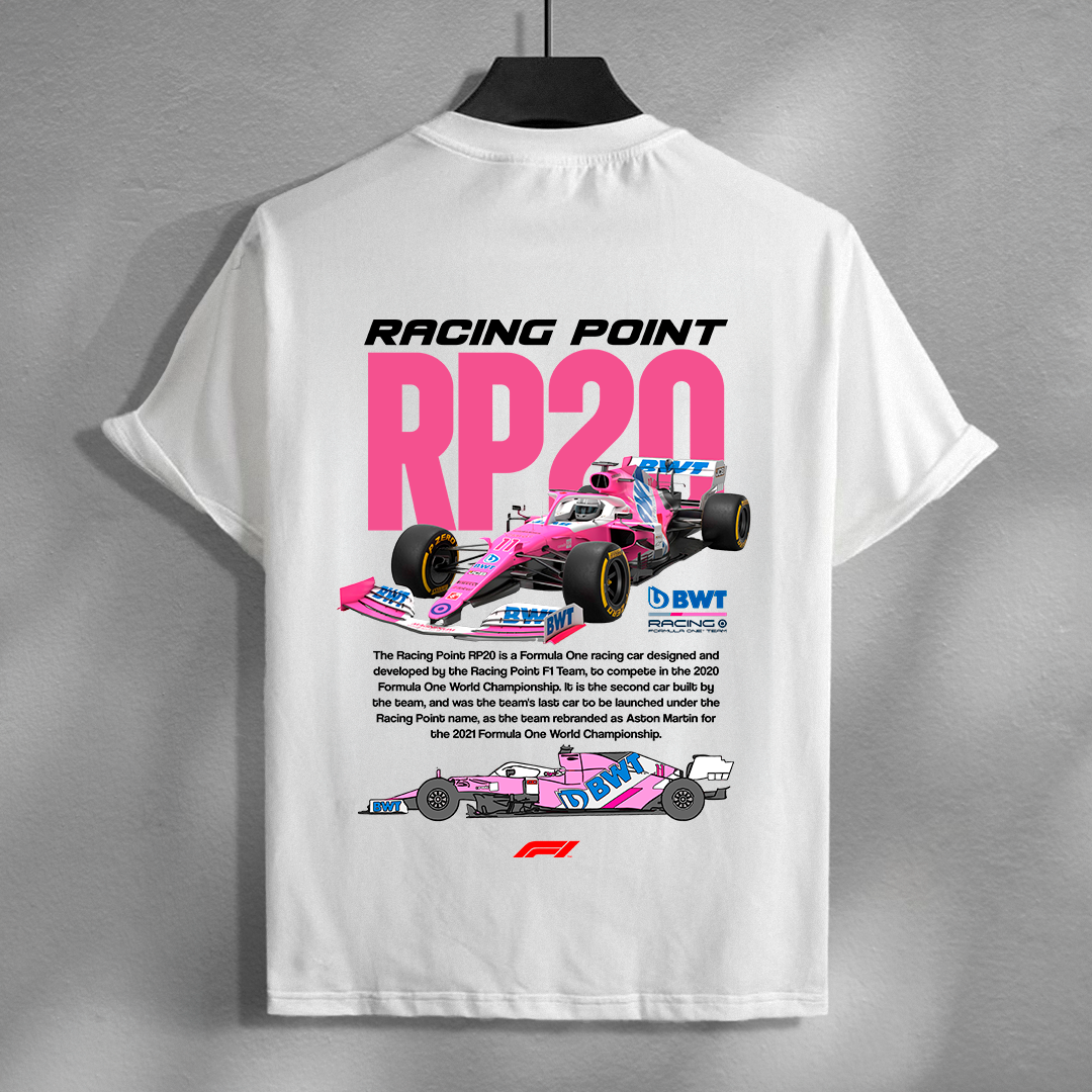 F1 car t-shirt design - Racing Point