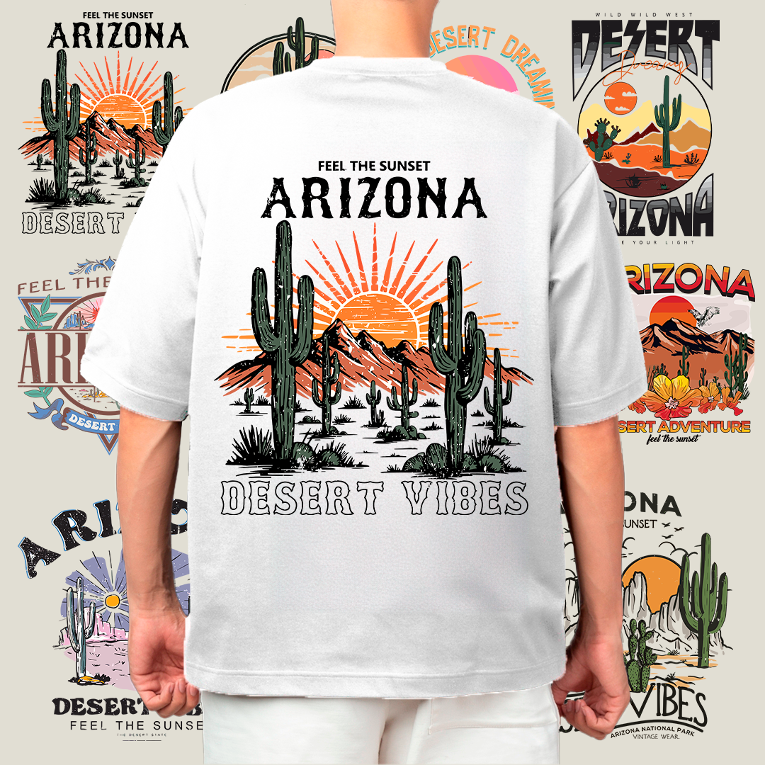 10 PNG - SVG Arizona Desert designs