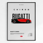 Car poster for printing