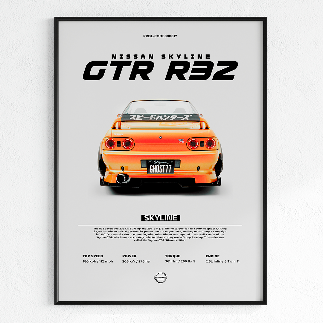 car poster for printing