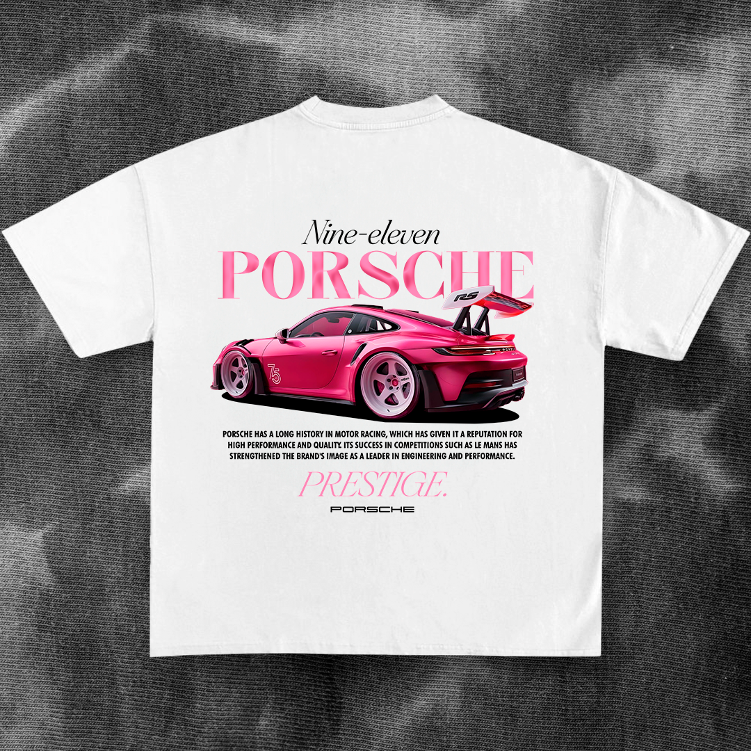 Pink P0rsche - t-shirt design