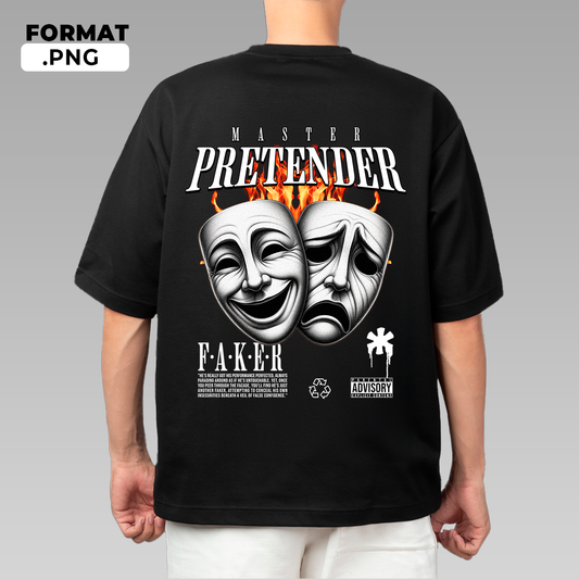 Prertender - T-shirt design