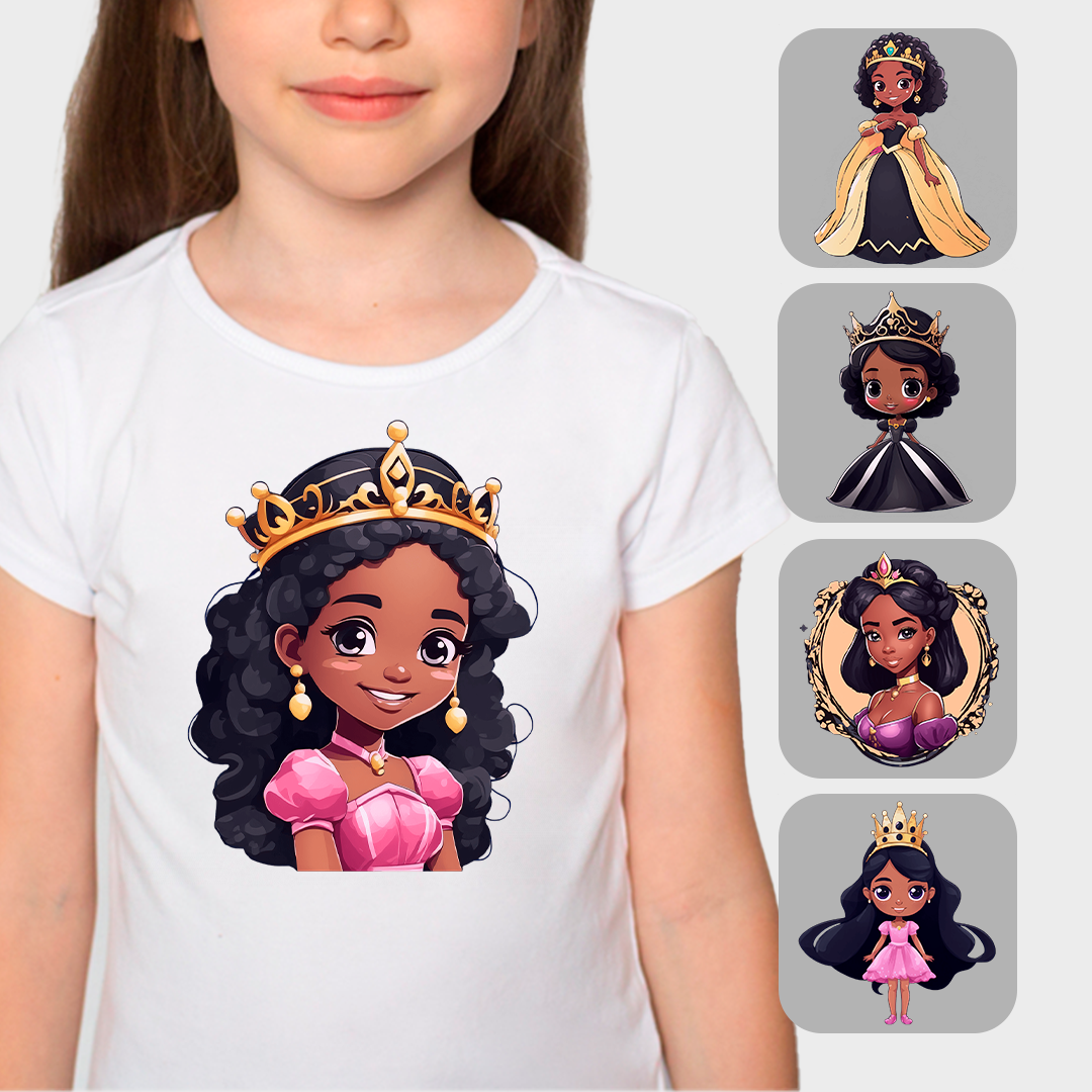 Princess for kids - T-shirts designs