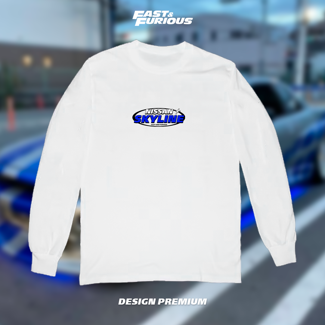 Sweater Design Nissan Skyline GT-R R34 Fast and Furious
