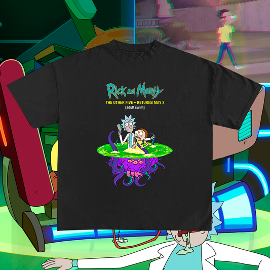 Rick and Morty t-shirt design