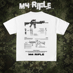 M4 Graphic T-shirt  Blueprints - designs
