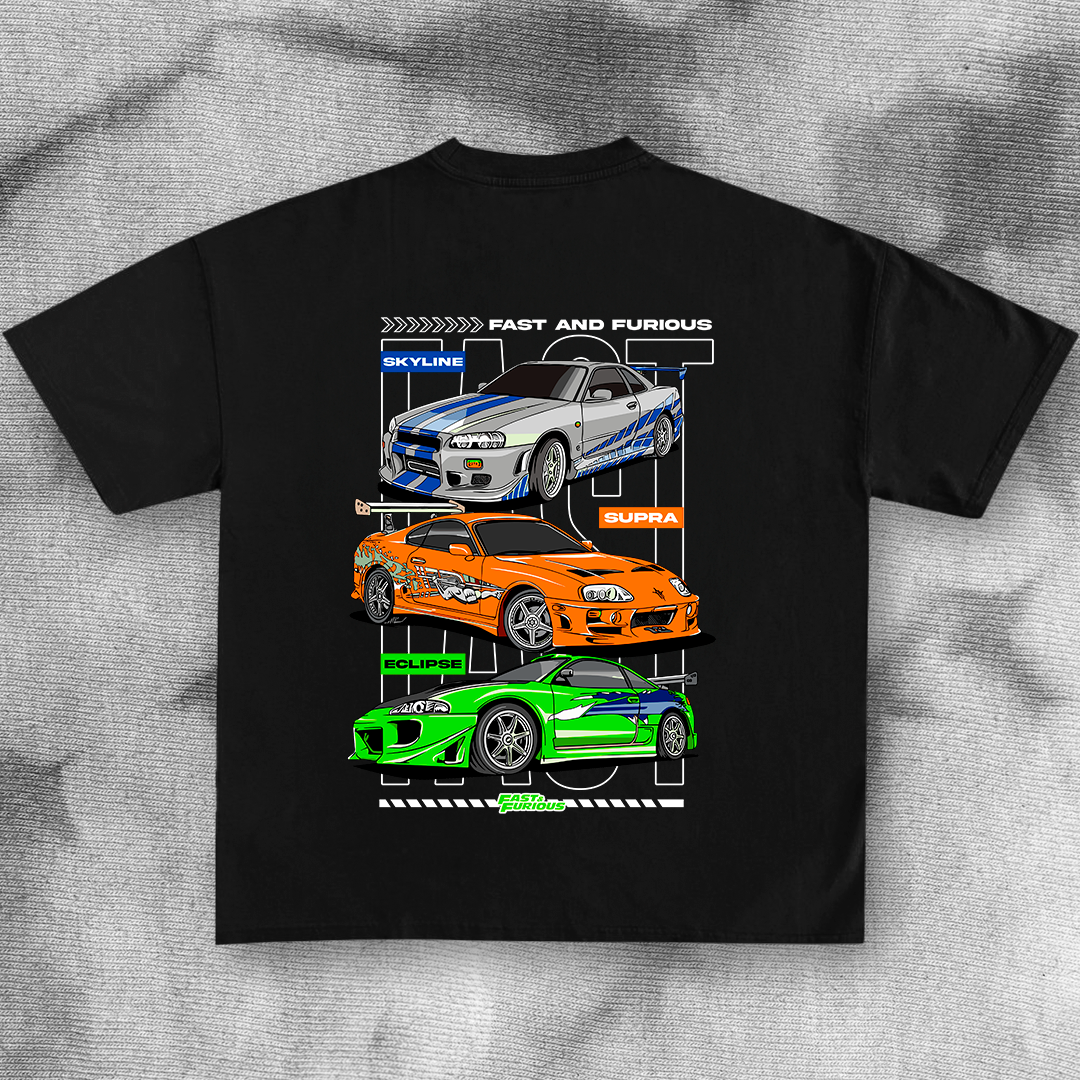 Fast & Furious - t-shirt design