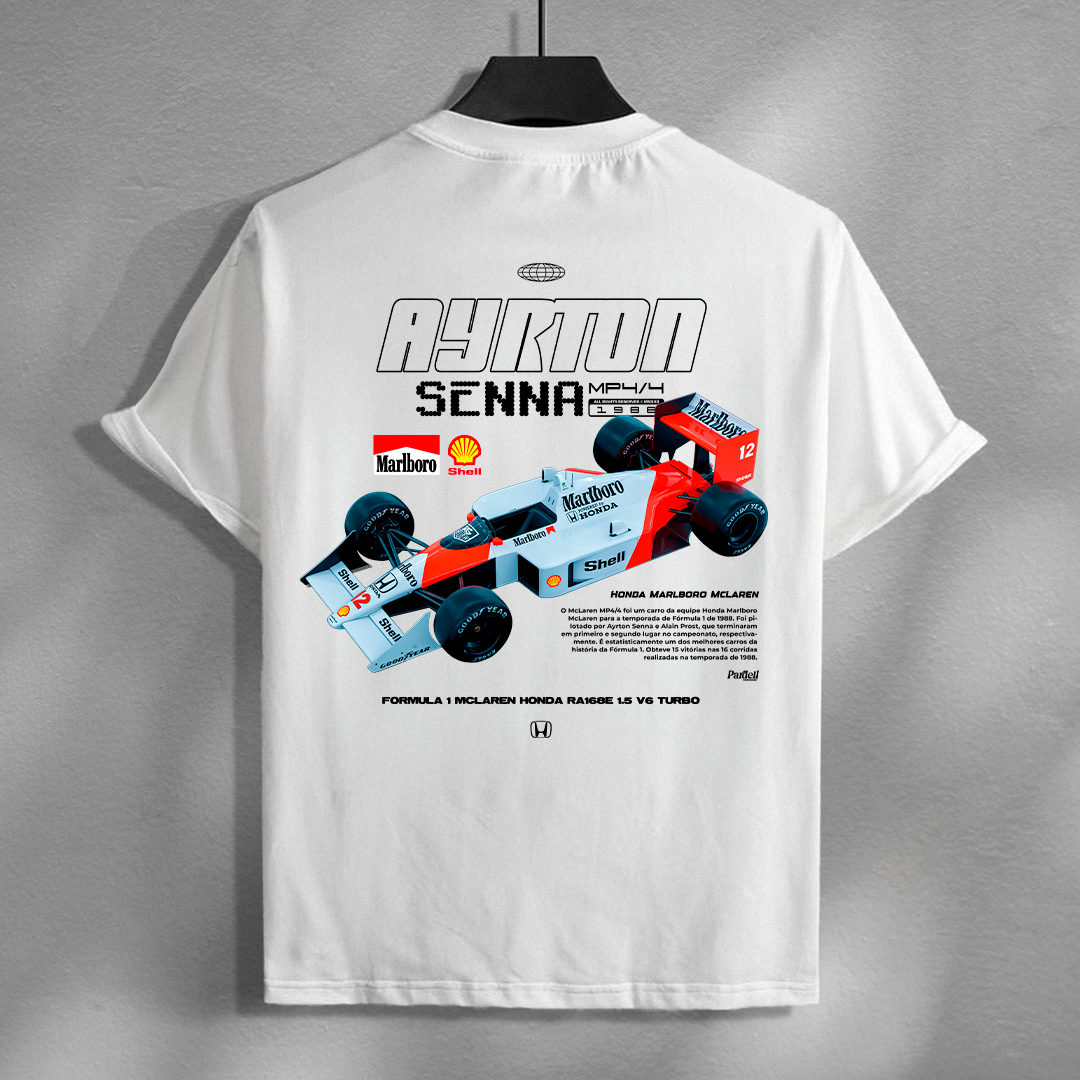 Graphic for print of Ayrton Senna #1 - t-shirt design