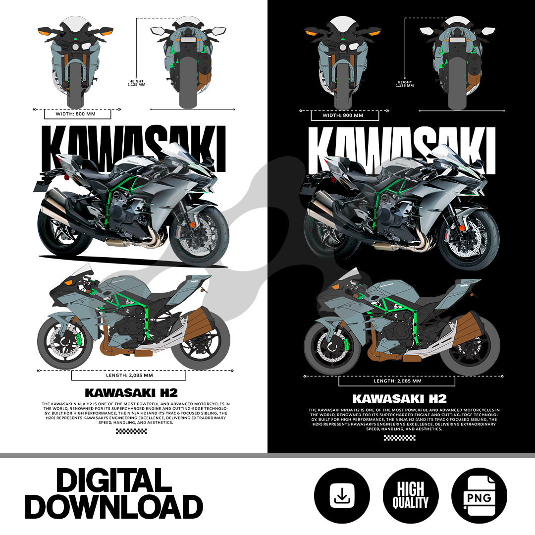 FILE, design motorcycle PNG - digital product