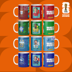 72 Plantillas del Mundial para sublimar mugs +obsequio