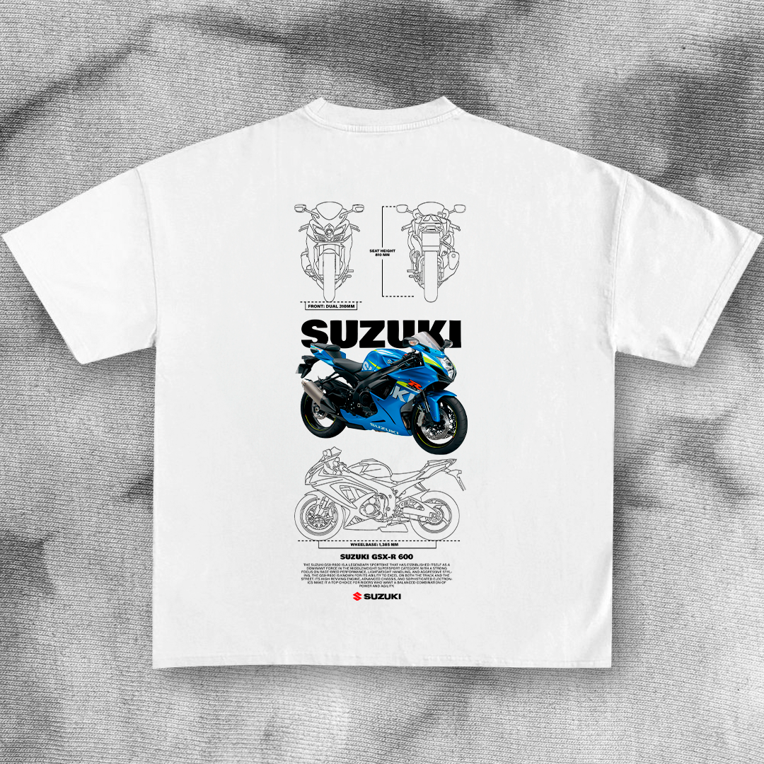 Suzuki GSX-R 600 - t-shirt design