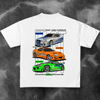 Urban night racing T-shirt design – download