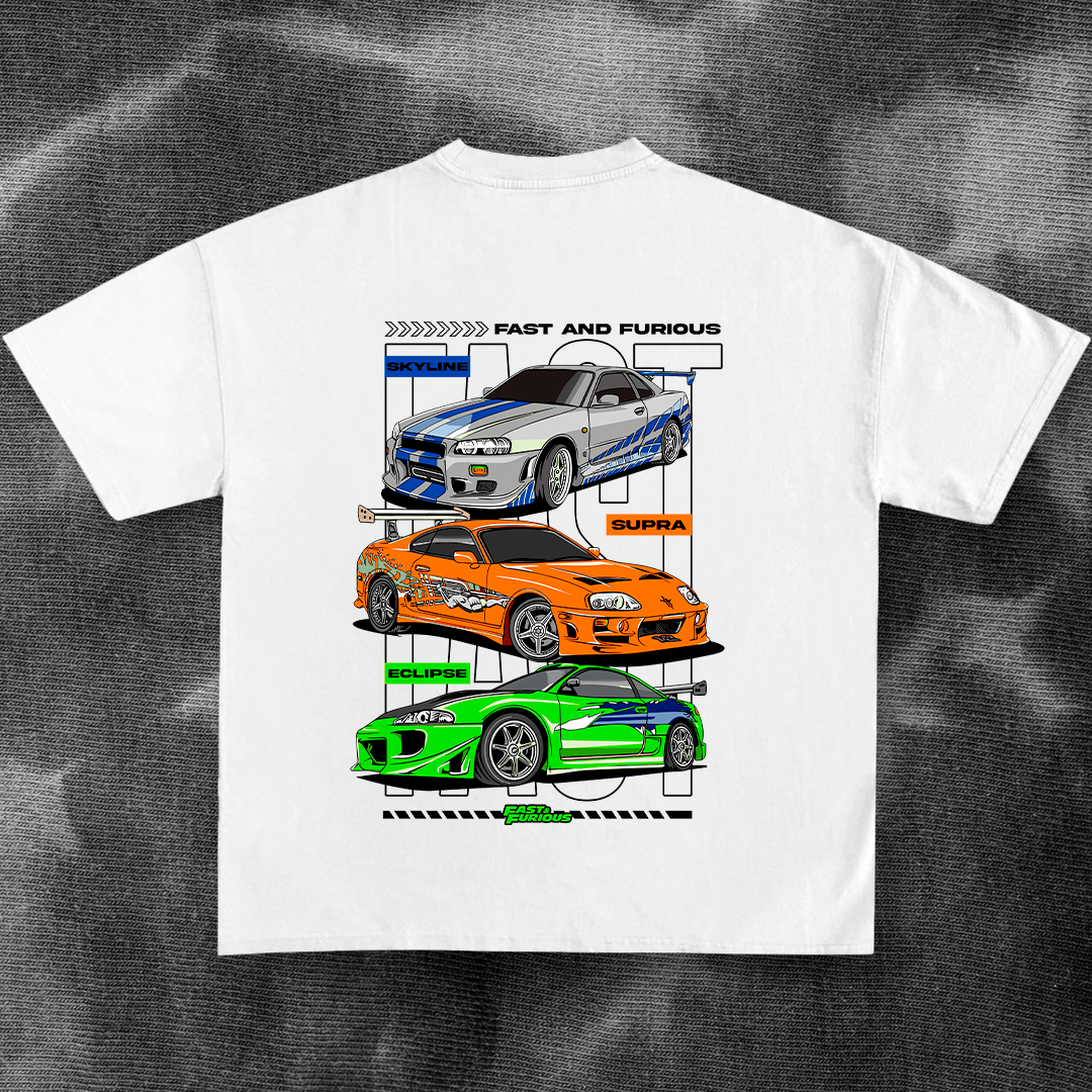 Fast & Furious - t-shirt design