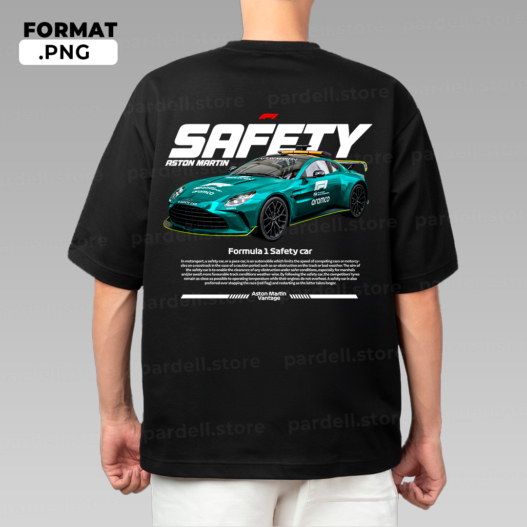 Safety Car Formula 1 / T-shirt Design