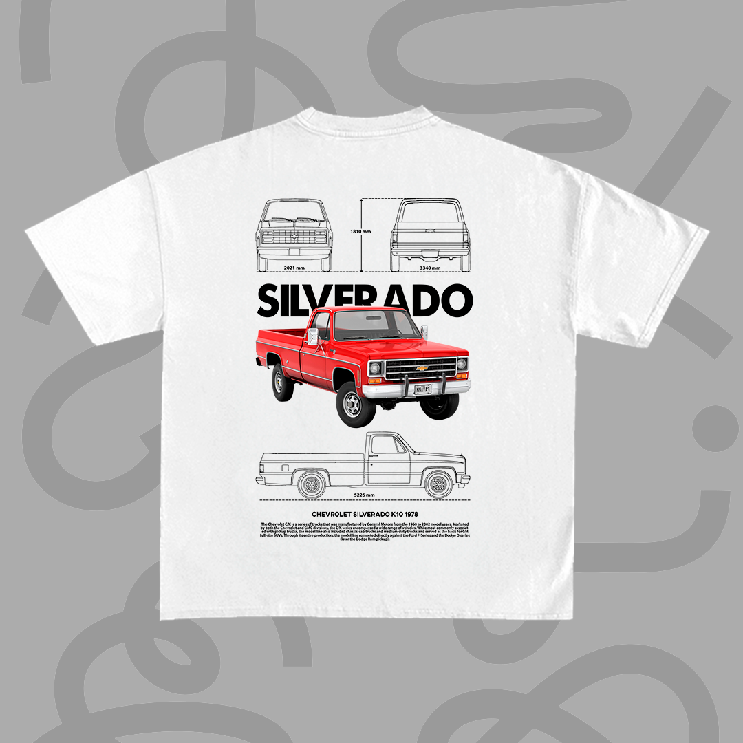 Chevrolet Silverado t-shirt design