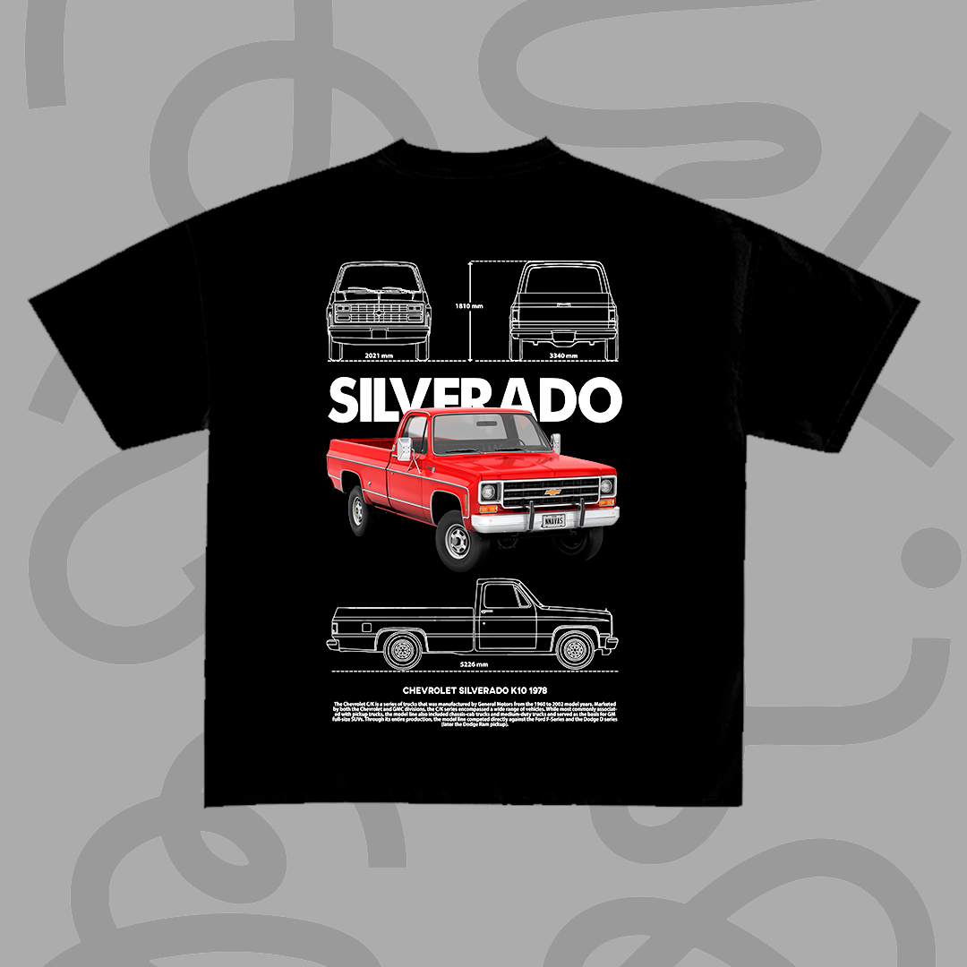 Chevrolet Silverado t-shirt design