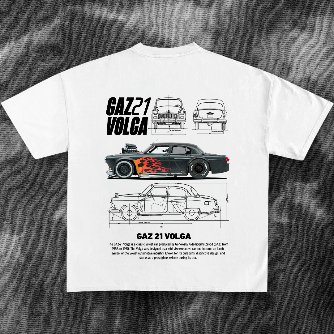 Gaz 21 Volga - t-shirt design