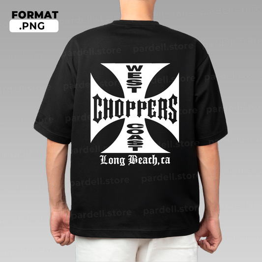 Brian O'Conner Choppers t-shirt Design