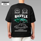 Car design for t-shirt, graphic, vector for print