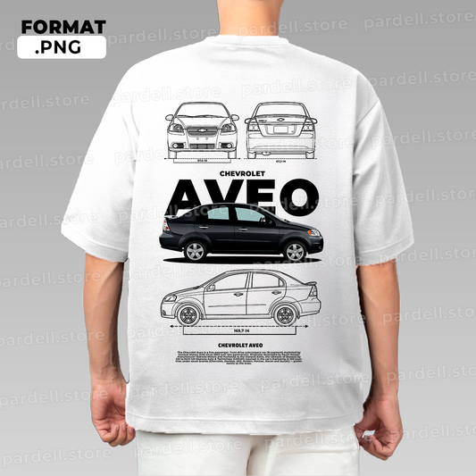 Chevrolet Aveo / T-shirt design