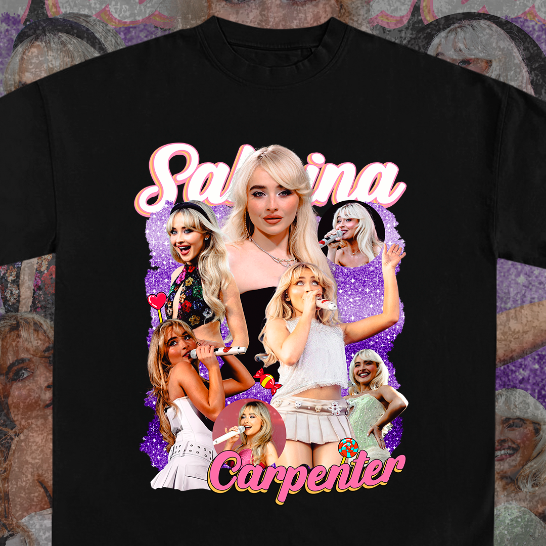 Sabrina Carpenter Bootleg - t-shirt design