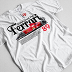 Ferrari F1-89 template t-shirt design