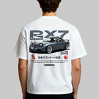 Template car Mazda Rx7 1978-2002 t-shirt design