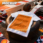 F1 Racing Mockup t-shirt