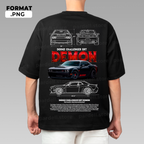 Car design for t-shirt, graphic, vector for print