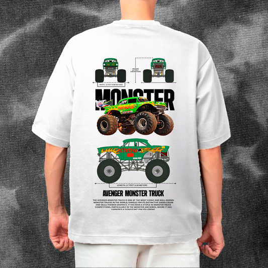 AVENGER MONSTER TRUCK - t-shirt design