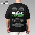 Car design for t-shirt, graphic, vector for print