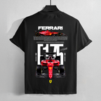 Sportscar-inspired T-shirt illustration – digital