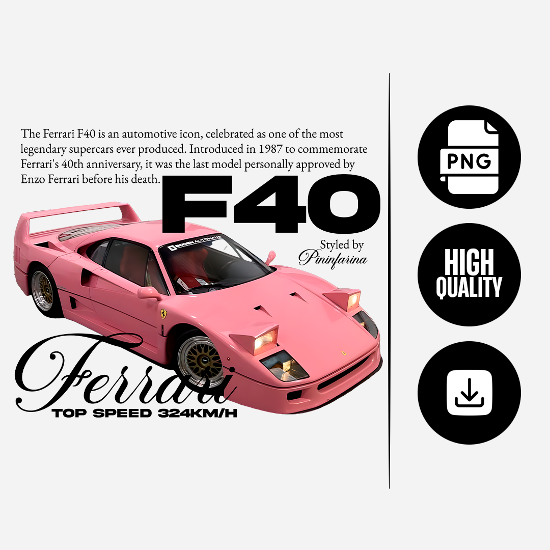 FILE, sport car design PNG - digital product