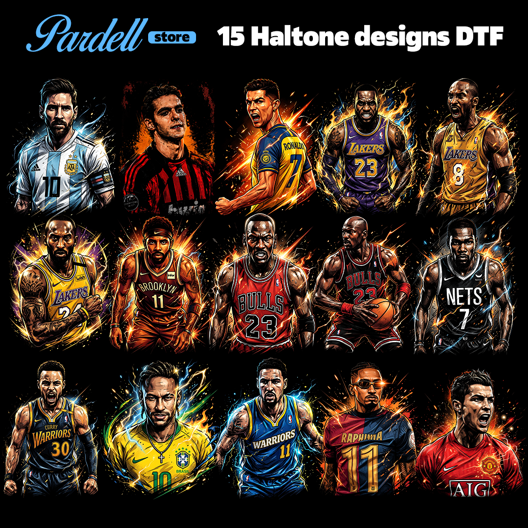 Sport Pack Halftone designs / Semitonos tshirt design