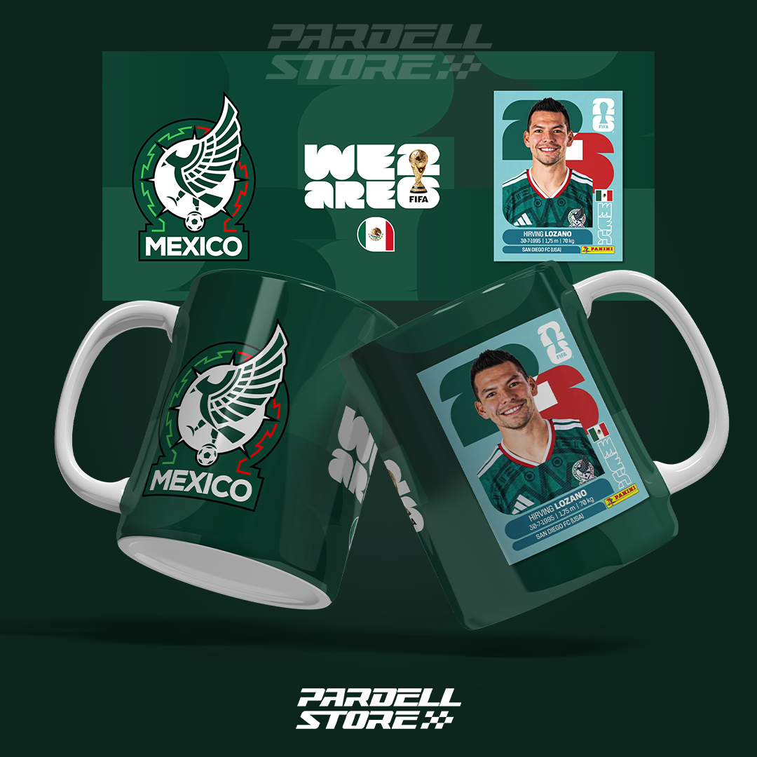 Plantillas para Mugs de México del Mundial - Sublimacion de tazas