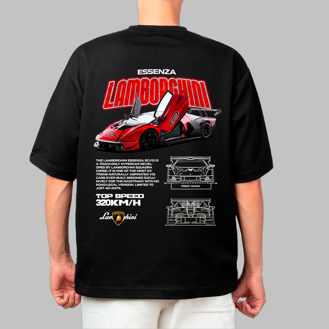 PNG Design - Lamborghini Essenza - t-shirt design