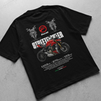 Motorcycle t-shirt design Ducati streetfighter V4 s